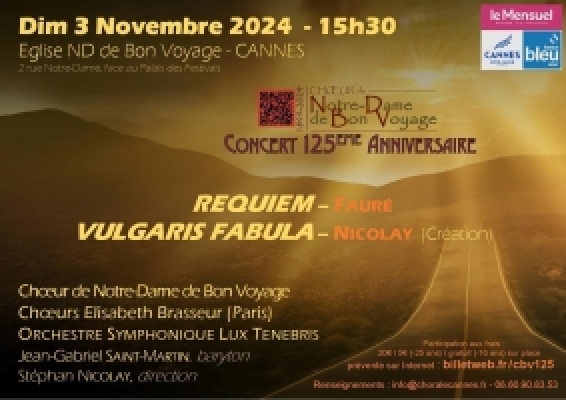 Vulgaris Fabula de Nicolay & Requiem de Fauré